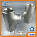 Venta superior Sch40s Wp316 / 316L acero inoxidable Smls Equal Tee Pipe Fitting (KT0204)